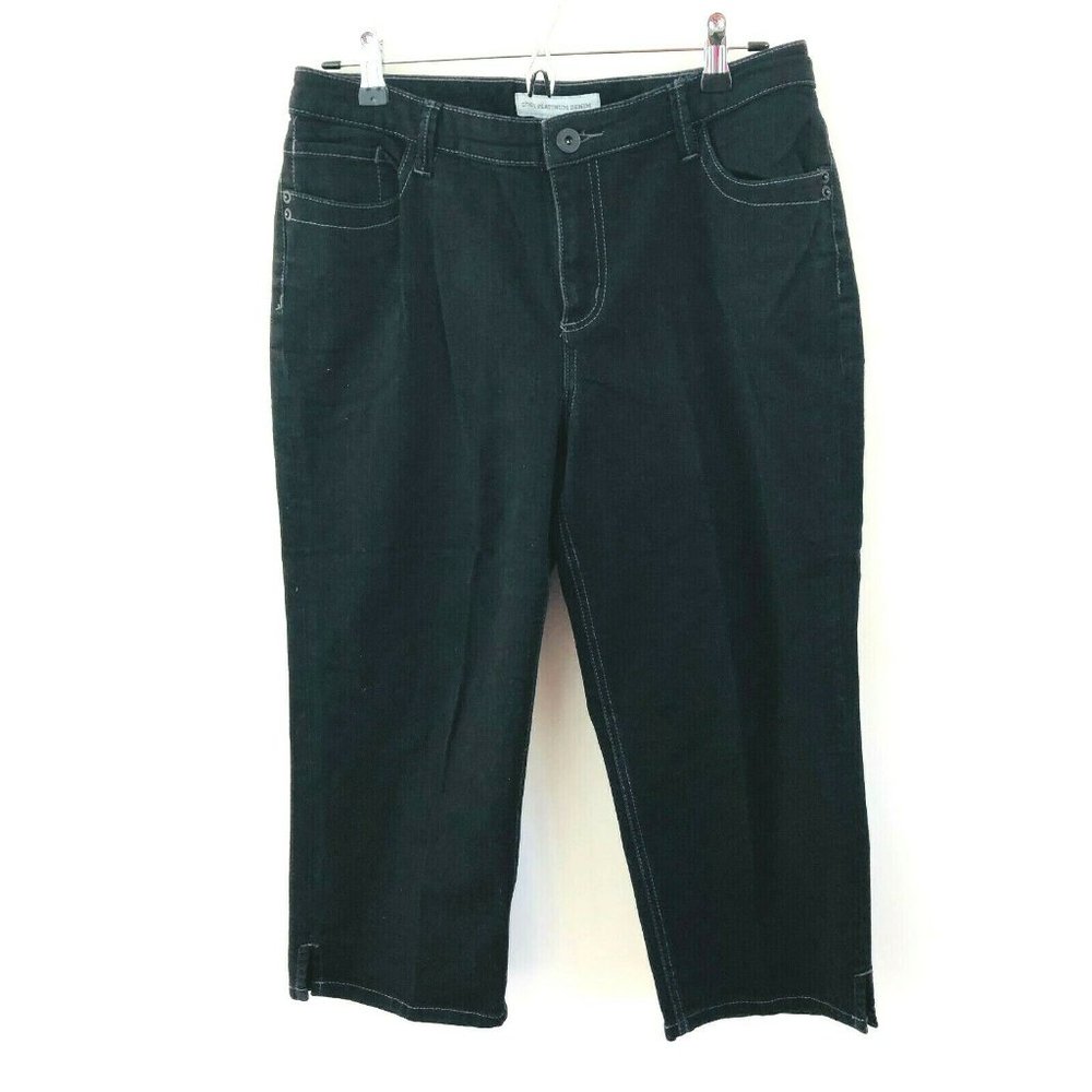Chico's Platinum Denim Capri Jeans
